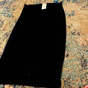 Bebe black pencil skirt size small NWT